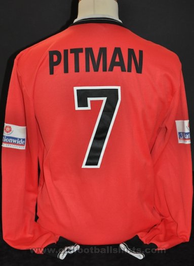 Hereford Away football shirt 2001 - 2003