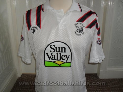 Hereford Home football shirt 1991 - 1992