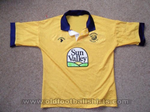 Hereford Away football shirt 1991 - 1993