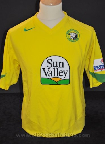 Hereford Away football shirt 2005 - 2007