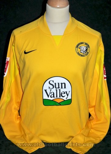 Hereford Goalkeeper football shirt 2008 - 2009