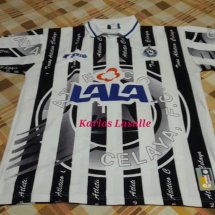 Club Celaya Home football shirt 1998 - 1999 sponsored by Lala