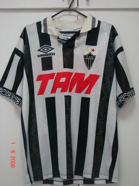 Atlético Mineiro Camiseta de Fútbol 1996.