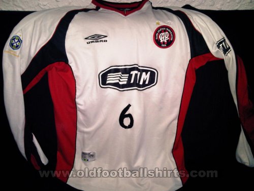 Athletico Paranaense Away football shirt 2001 - 2002