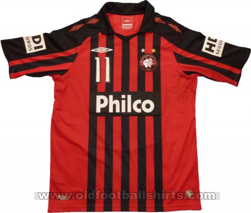 Athletico Paranaense Home football shirt 2009