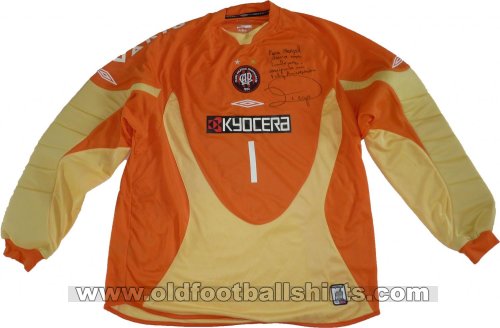 Athletico Paranaense Goalkeeper football shirt 2005