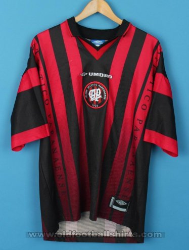 Athletico Paranaense Home football shirt 1998 - 1999