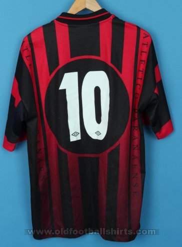 Athletico Paranaense Home football shirt 1998 - 1999