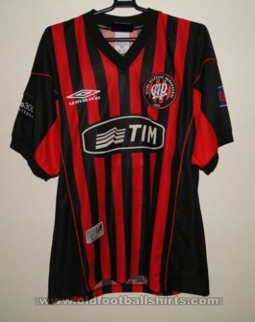 Athletico Paranaense Home football shirt 2001