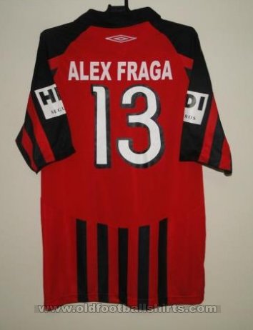 Athletico Paranaense Home football shirt 2008