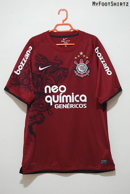 Corinthians Il Terzo maglia di calcio 2011 - 2012.