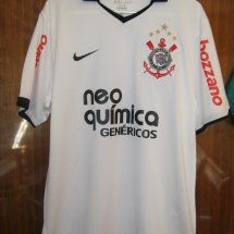 Corinthians Home voetbalshirt  2010 - 2011 sponsored by Neo Quimica