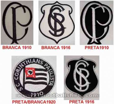 Corinthians Retro Replicas football shirt 1910 - 1916