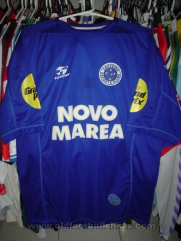 Cruzeiro Home maglia di calcio 2001