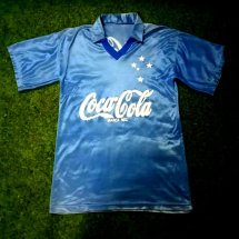 Cruzeiro Home football shirt 1993 sponsored by Coca Cola