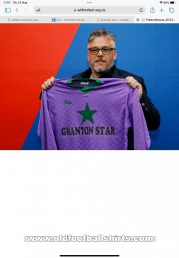 Granton Star FC Home φανέλα ποδόσφαιρου 1996 - 1997