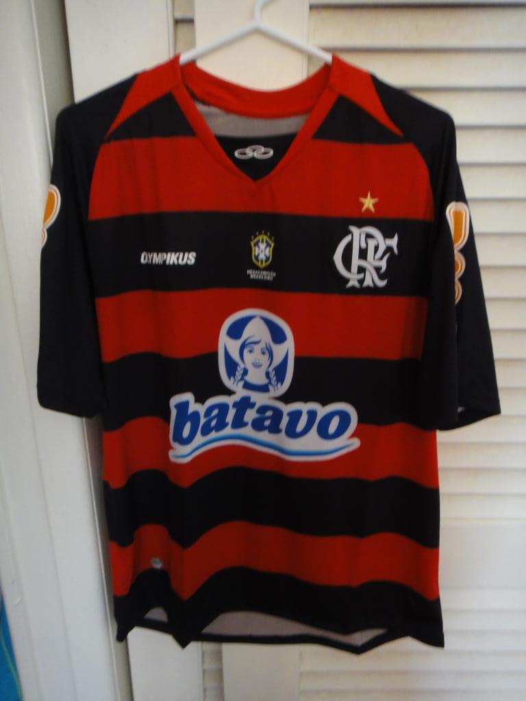 Flamengo Home football shirt 2010 - 2011. Sponsored by Batavo