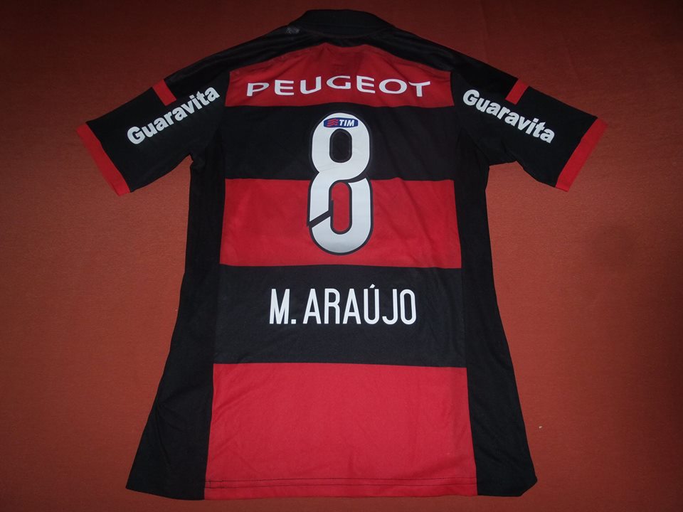 Flamengo Home football shirt 2014 - 2015. Sponsored by Caixa