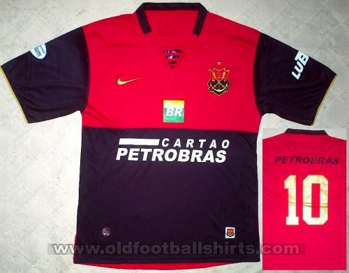 Flamengo τρίτος φανέλα ποδόσφαιρου 2008