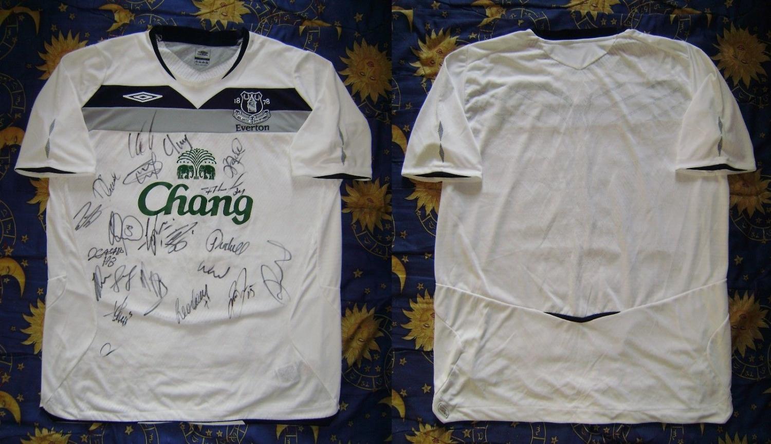 Maillot Football Everton Domicile 2008/09 - Umbro - Homme M - Occasion