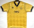 Everton Away football shirt 1986 - 1987