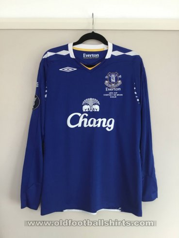 Everton Home voetbalshirt  2007 - 2008
