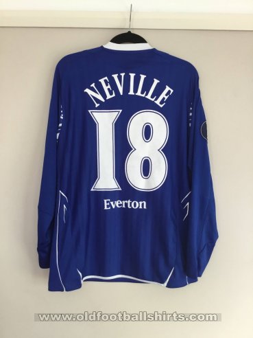 Everton Home football shirt 2007 - 2008