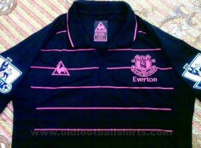 Everton Away football shirt 2009 - 2010