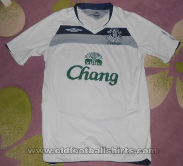 Everton Away football shirt 2008 - 2009