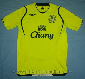 Everton Third football shirt 2008 - 2009
