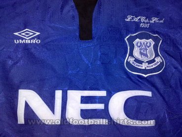 Everton Cup Shirt football shirt 1995