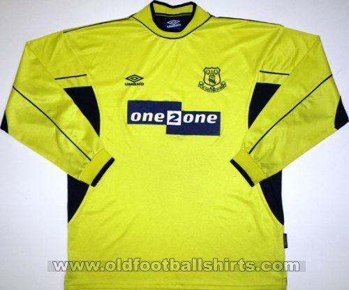 Everton Goalkeeper football shirt 1999 - 2000