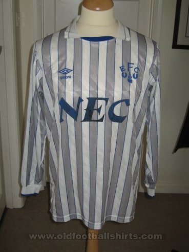 Everton Away football shirt 1988 - 1991