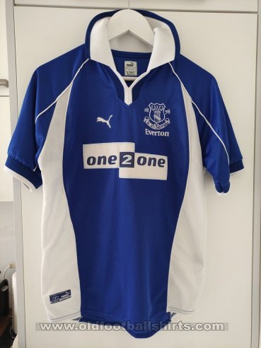Everton Home football shirt 2000 - 2002