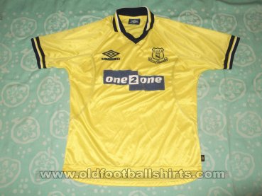 Everton Third football shirt 1998 - 1999