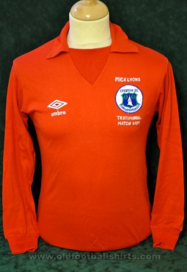 Everton Goalkeeper football shirt 1980 - 1981