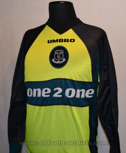 Everton Torwart Fußball-Trikots 1997 - 1998