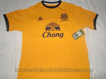 Everton Away football shirt 2011 - 2012
