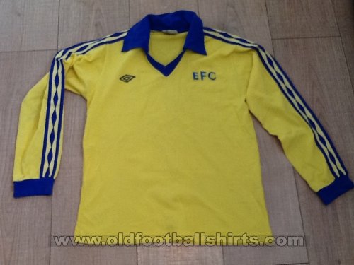 Everton Away football shirt 1976 - 1978