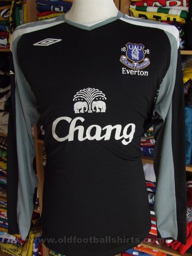 Everton Goalkeeper football shirt 2007 - 2008