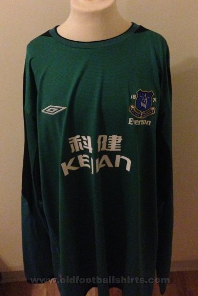Everton Goalkeeper football shirt 2004