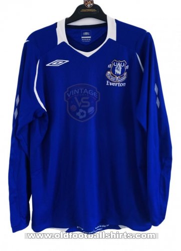 Everton Home football shirt 2008 - 2009