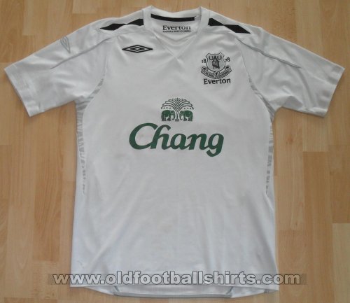 Everton Away football shirt 2007 - 2008