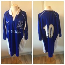 Everton Home football shirt 2002 - ? sponsored by T-Mobile