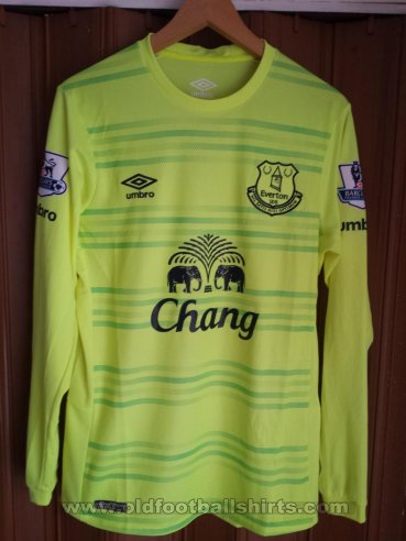 Everton Keeper  voetbalshirt  2015 - 2016