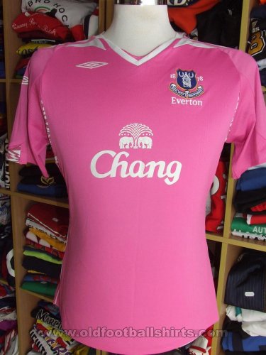 Everton Training/Leisure football shirt 2007 - 2008