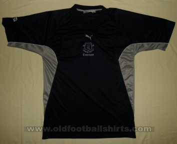 Everton Training/Leisure football shirt 2001 - 2002