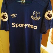 Everton Home football shirt 2017 - 2018 sponsored by SportPesa