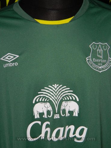 Everton Målvakt fotbollströja 2016 - 2017