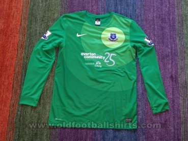 Everton Goalkeeper football shirt 2012 - 2013